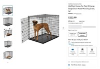 B9873  MidWest Homes For Pets XX-Large Dog Crate