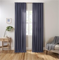 SR608  Gap Home Blue Denim Curtains 84