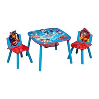 B9305   PAW Patrol Kids Table and Chair Set with S