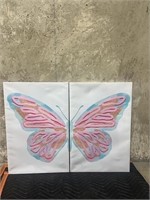 FM20 Butterfly Canvas Art UNMEASURED