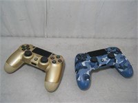 2 count Playstation wireless Controllers