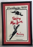 "Shirley MacLane on Broadway" Poster 27x18.5"