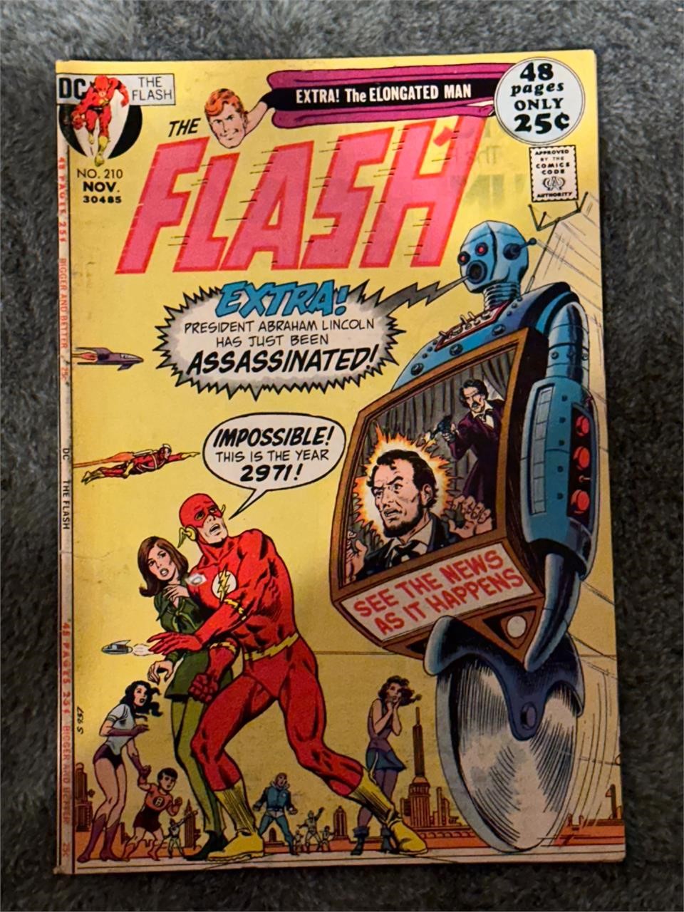 The flash 210 first print 1971