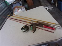 fly fishing rods reels berkley cherrywood etc