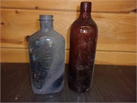 old bottles fresh from old barn