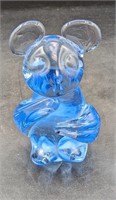 Art Glass Koala Bear Blue