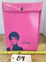 70's Carousel Wig Carrier, Vinyl