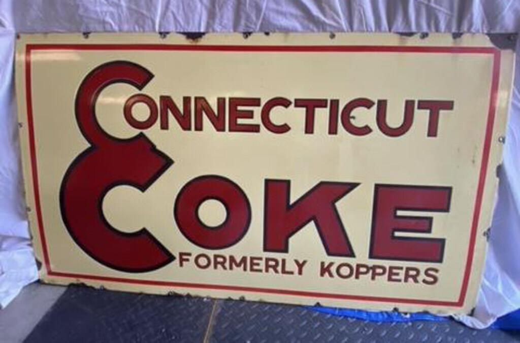 Connecticut Coke Sign