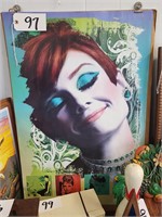 Audrey Hepburn Paper Poster