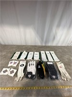 Packer issued gloves, elbow pads and arm bands