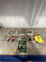 Green Bay Packers assortment of magazines