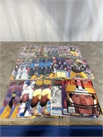 Beckett football monthly card magazines