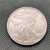 2007 Walking Liberty Silver Dollar