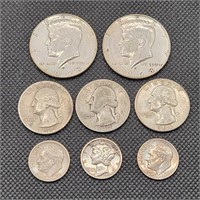 Silver US Coins 1938-1968