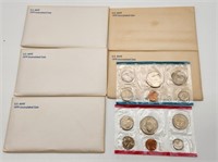 1979 UNC US Coin Sets (5)