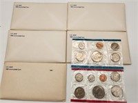 1980 UNC US Coin Sets (5)