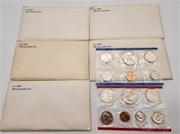 1981 UNC US Coin Sets (5)