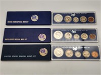 1967 US Special Mint Sets (3)