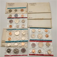 1970-72 US Mint Unc Sets Incl Sealed