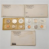 1968 & 69 US Mint Unc Sets (5)