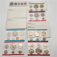 1972-77 US Mint Unc Sets (6)