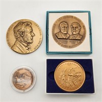 Civil War & Wagon Train Medals