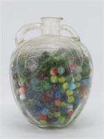 White House Jug of Marbles