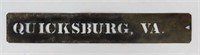 Quicksburg, Virginia Stencil