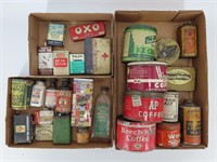 Assorted Advertising Bottles & Tins