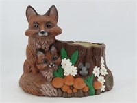 Ceramic Fox Planter