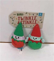 New Bark Twinkle and Stinkle Dog Toy for 0-20Lb