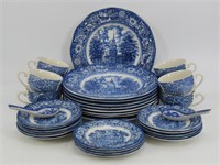 Staffordshire Liberty Blue Ironstone