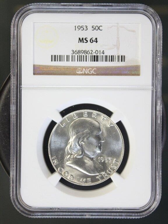 April 14th, 2024 Graded Coin Auction