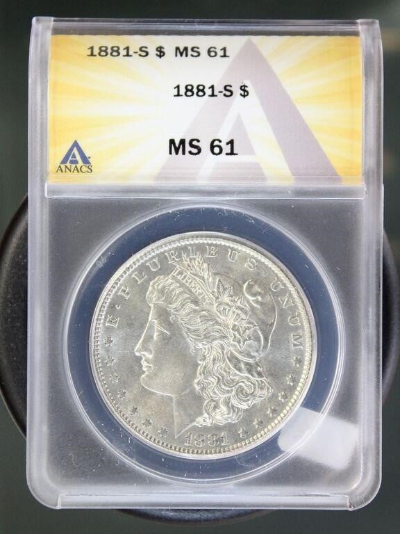 April 14th, 2024 Graded Coin Auction