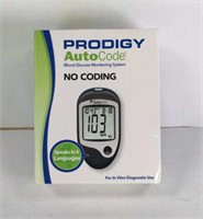 New Prodigy AutoCode Blood Glucose Monitoring