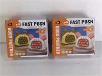 New Lot of 2 Fast Push Interactive Game