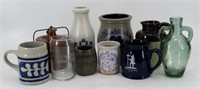 Assorted Pottery and Glassware