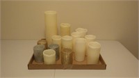 Battery Candle Mixed Size Lot