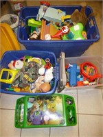 Kid's Toys - Triple Storage Tote Lot
