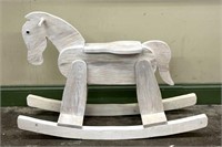 Oak Rocking Horse