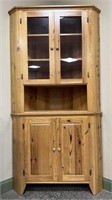 Everett Munch Corner Cabinet