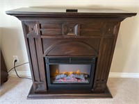 Electric fireplace w/ mantel FL