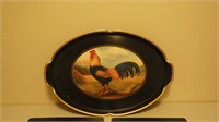 Lady Claire Rooster Tray & Hot Table Pads