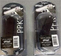 2 - Walther PPK .380 ACP 6 rnd Magazines