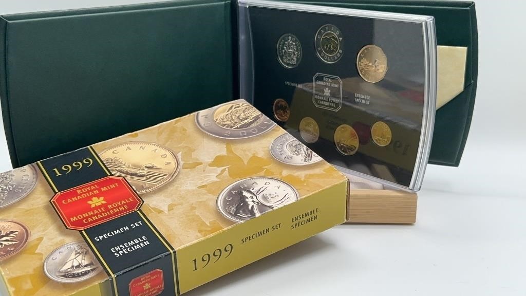 1999 Royal Canadian Mint Specimen set in