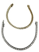925, Faux Diamond Bracelets