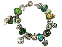 Chamilia & Pandora 925 Mixed Charm Bracelet