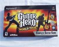 Playstation 2 Guitar Hero World Tour.