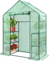 C3037 57x29x77-Inch Mini Walk-in Greenhouse