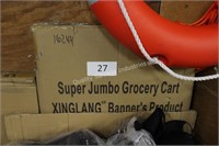 jumbo grocery cart
